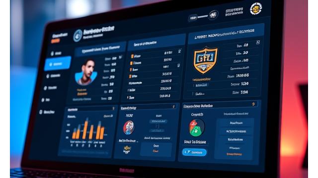 Ejemplo de un informe de rendimiento de equipo de esports con gráficos de progreso, tablas de métricas clave y secciones de recomendaciones, con opciones de personalización