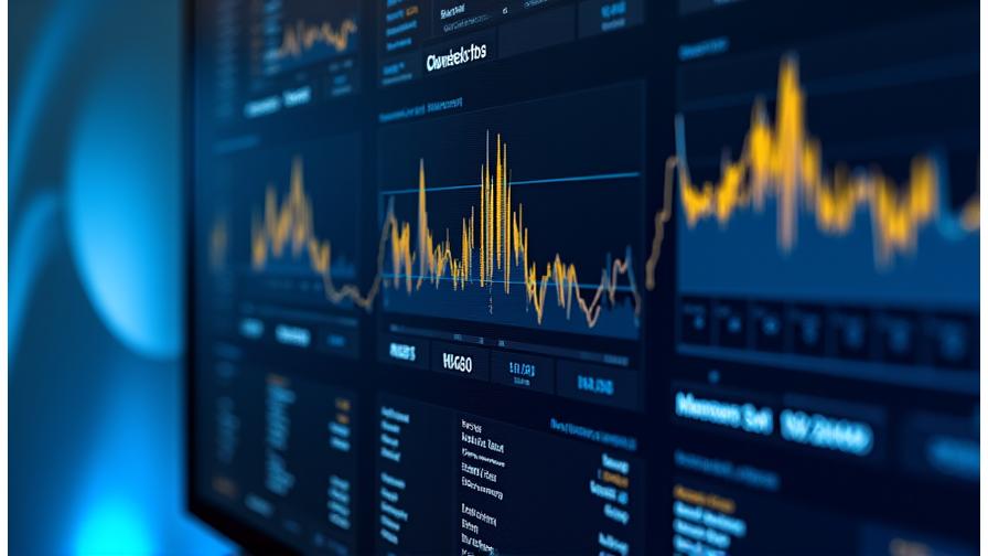 Captura de pantalla de un dashboard analítico complejo que muestra KPIs de rendimiento de esports, con gráficos y métricas claras.